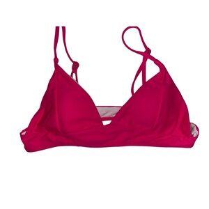 Women's pink bathing suit top